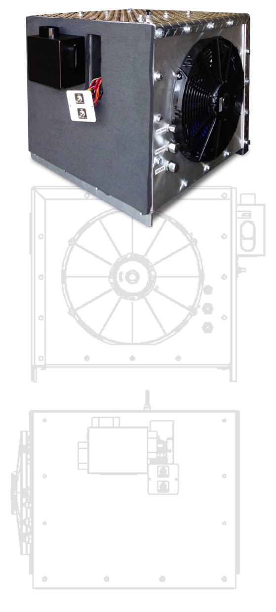 Hydraulic Drive HVAC Platform