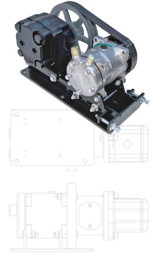 1200 Hydraulic Drive Compressor