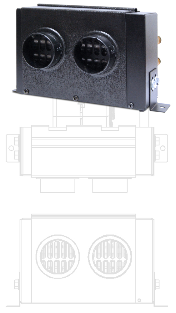 Ductable Coolant Cab Heater