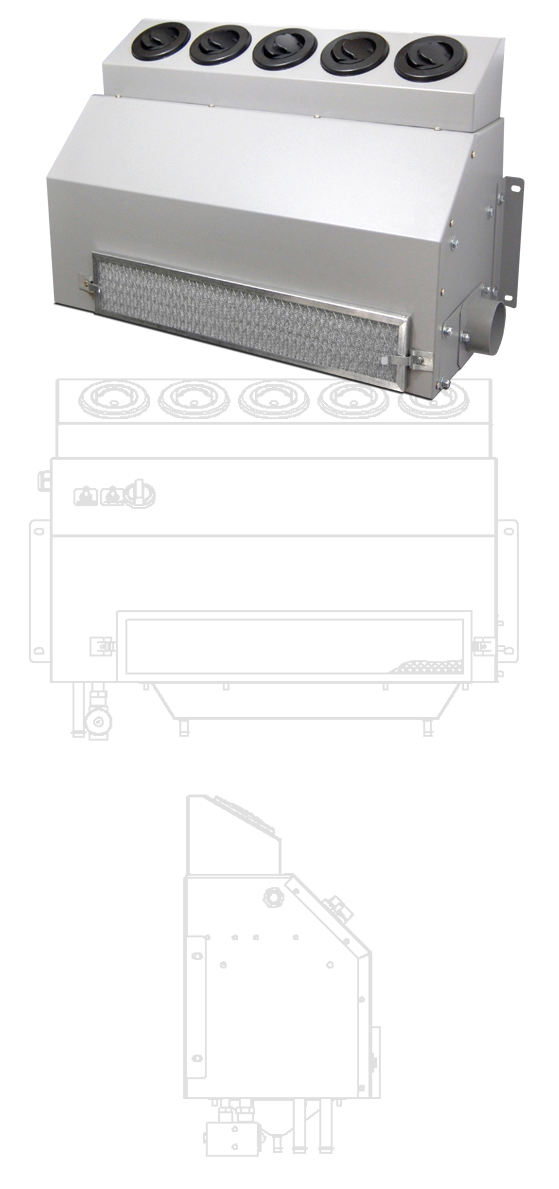 Large Cab HVAC Evaporator