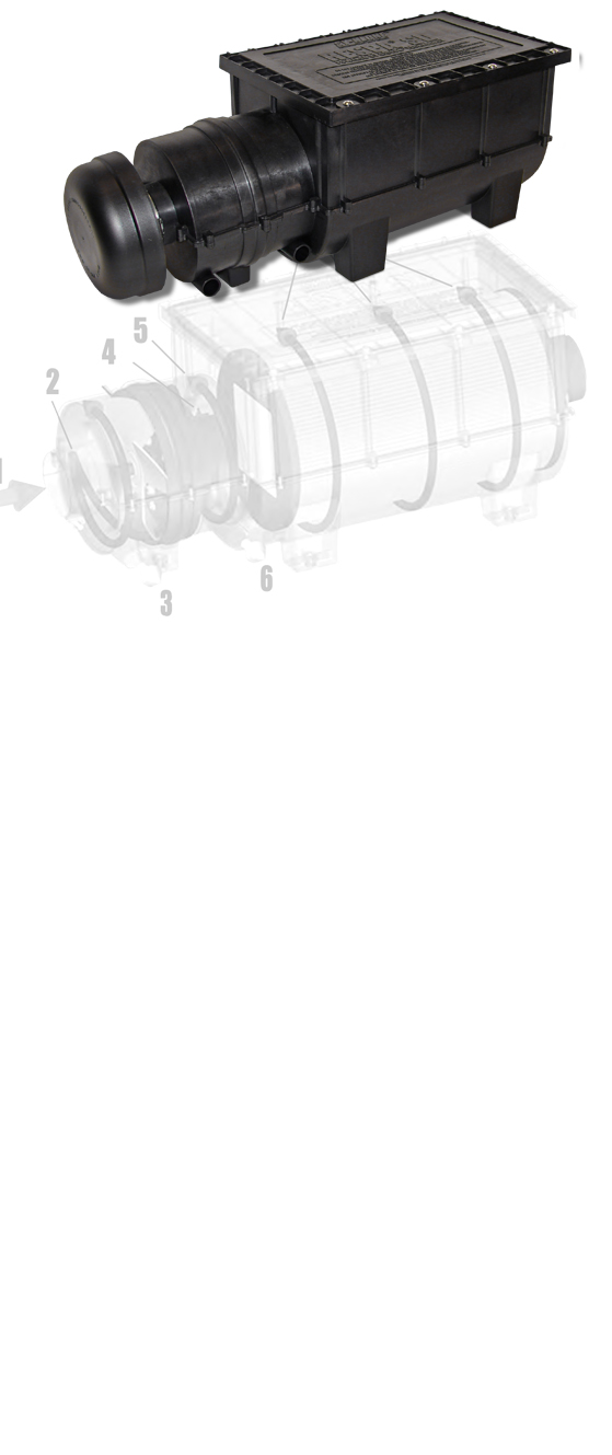 6270 Pressurizer with Pre-cleaner
