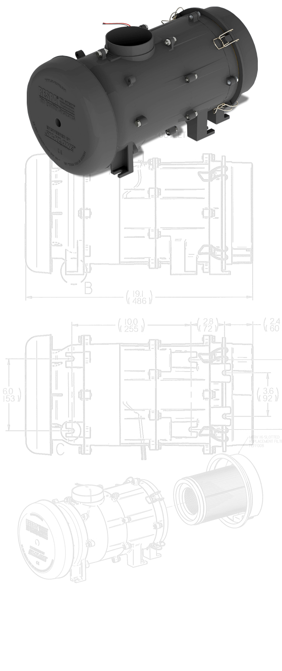 Remote Mount Pressurizer